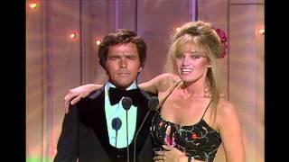 Susan Anton & Jim Stafford Dress Gets Caught - 1981 ACM Awards