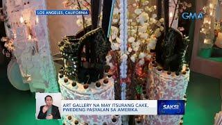 Art gallery na may itsurang cake, pwedeng pasyalan sa Amerika | Saksi