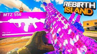 the NEW META MTZ 556 CLASS SETUP on REBIRTH ISLAND WARZONE!