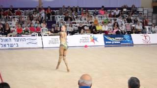 Maria Titova (Russia). Clubs. Grand Prix Holon (Israel) 2014. All-around