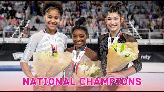 2024 US Gymnastics National Championship Winning Routines
