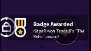 “The Relic” Badge (Slap Battles)