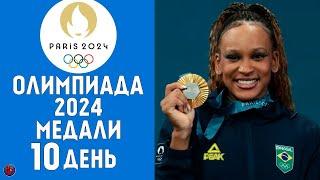 Олимпийские игры-2024. 10-й день Медальный зачет за 5 августа. Кто лидер? Результаты Легкая атлетика