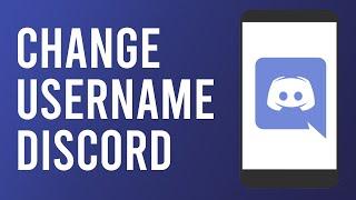 How to Change Username on Discord (Mobile App)