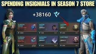 Spending 38000+ insignials  in Season 7 Store | Shadow Fight 4: Arena