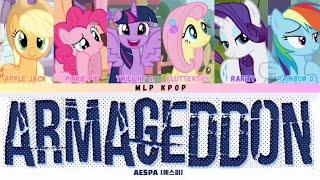 [AI COVER] My Little Pony "Armageddon" by AESPA Color Coded Lyrics (Made by: @cobalttuelatte)