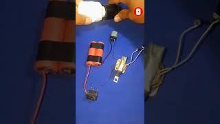 Dc motor hack / make inverter with dc motor #shorts