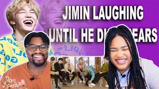 Jimin Laughing So Hard That He Disappears| REACTION