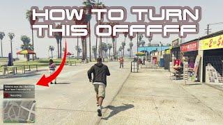 HOW to TURN OFF CLIP RECORDING in GTA Online