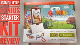 Osmo Little Genius Starter Kit Fire Tablet Educational Learning Games & Creativity Review #osmo