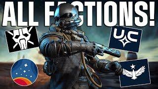 ALL Starfield FACTIONS Explained! Mercenaries, Corporations, Religions & MORE!