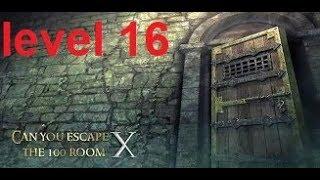 [Walkthrough] Can You Escape The 100 room X level 16 - Complete Game