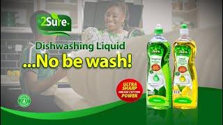 2Sure Dishwashing Liquid, No Be Wash!