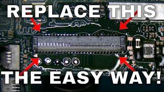 Replace the Nintendo Switch LCD Connector - the easy way! How to Fix