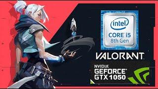 Valorant on GTX 1050