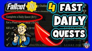 Daily Quests that take seconds to complete in Fallout 76