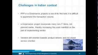 What are the E-governance Project Management Challenges faced in Indian Context