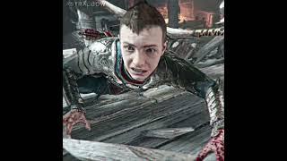 Thor saves Atreus [4K]┃God of War Ragnarök #shorts