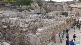 Rundgang durch das Davidson Center in Jerusalem (Israel)