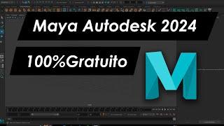 Maya Autodesk Gratis por Más de Un Año. Como descargar Maya Autodesk 2024.