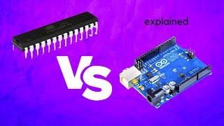 Difference Between Arduino and Microcontroller in 66 Seconds