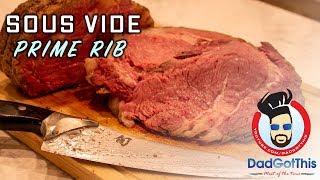 Sous Vide Prime Rib Roast Recipe - The Easiest Way to Make Restaurant Quality Prime Rib!