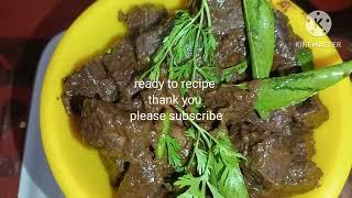 beef liver pepper fry recipe & making