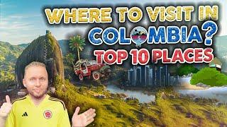 Top 10 MUST-SEE Destinations in Colombia | Essential Places to Visit! 