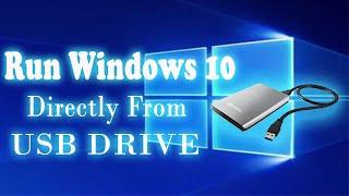 How to Install Windows 10 Directly onto USB External Hard Drive