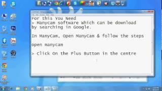 Tutorial: How to Simulate Web Camera for Video Chats like Skype , Omegle, Facebook, Hangout, etc