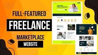 Full-Featured Freelance Services & Marketplace Website | Job Listing and Hiring Accounts | FreeAgent