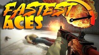 CS:GO - FASTEST Aces!