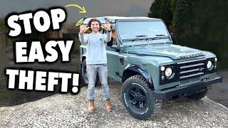 NEW PARTS TO STOP MY LAND ROVER DEFENDER GETTING STOLEN! (PART 2)