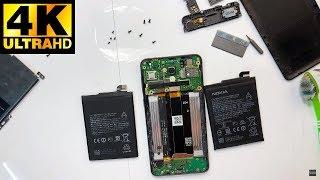 Nokia 2 TA-1029 TA-1035 - Замена Аккумулятора Разборка / Battery Replacement Disassembly