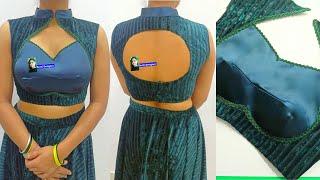 Designer Collar Blouse Cutting and Stitching | Trendy Collar Neck Designer Blouse | Collar Blouse