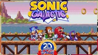 Sonic Galactic - Sonic Fangame (SAGE 2020 Demo) | Walkthrough