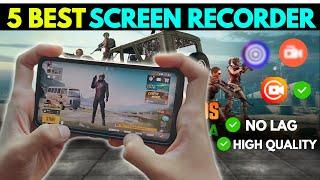 Best Screen Recorder For Android Gaming |BGMI & PUBG | No Lag Screen Recorder |