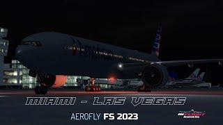 Aerofly fs 2023 | B777-300 | flight to Vegas | Mobile Flight Simulator