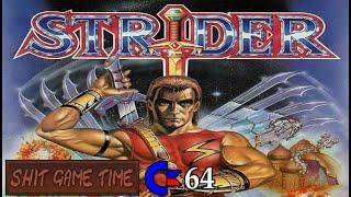 SHIT GAME TIME: STRIDER (C64 - Contains Swearing!)