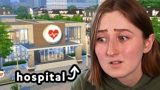 i tried renovating the hospital in the sims