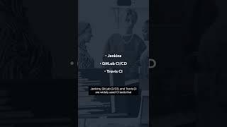 What are some popular CI tools, and how do they facilitate the CI process? #shorts