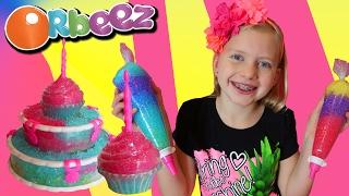 DIY Orbeez Crush Birthday Cake, Cupcake with Sweet Treat Studio & Safari Animals