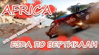 Africa. Extreme Gymkhana. Ford Mustang Fastback