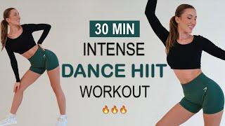 30 MIN INTENSE CARDIO DANCE HIIT Workout | Burn Up To 500 Calories | All Standing |  All Levels