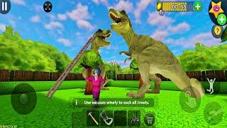Update Scary Teacher 3D T-Rex Dinosaur in Miss T Garden Simulator Gameplay