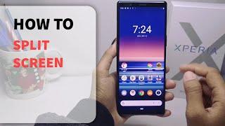 How To Split Screen On Sony Xperia | Multi Window