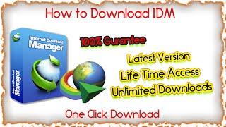 How to download Internet Download Manager | Fully Cracked for lifetime | No serial Key Required |