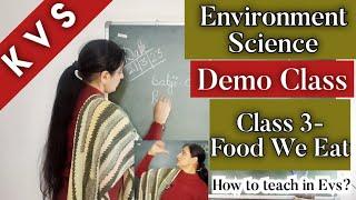 KVS Demo Class for Environment Science || How to give demo in Evs?