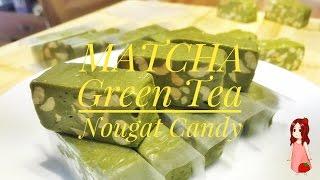 Matcha Green Tea Nougat Candy 抹茶牛乳糖