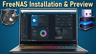 FreeNas Installation and Preview 2020